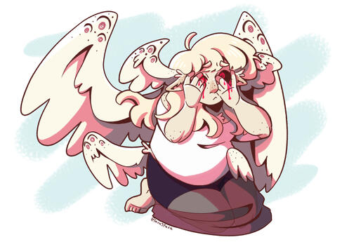 OC belongs to featherine._.fall on Instagram